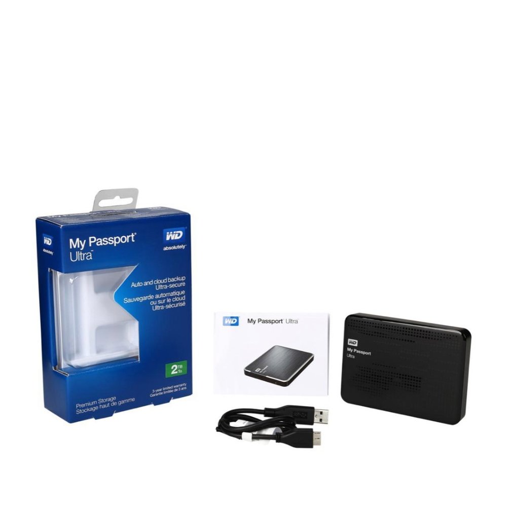 WD My Passport Ultra 2TB Portable Hard Drive